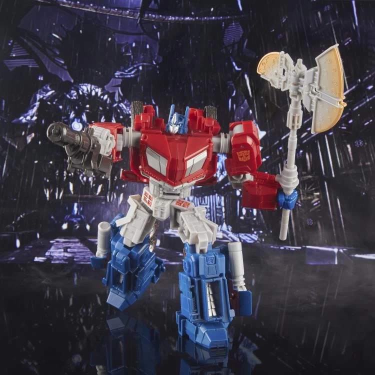 Hasbro Transformers War For Cybertron Studio Series Gamers Edition #3 Voyager Optimus Prime Action Figure 4 Hasbro Transformers War For Cybertron Studio Series Gamers Edition #3 Voyager Optimus Prime Action Figure - Image 2