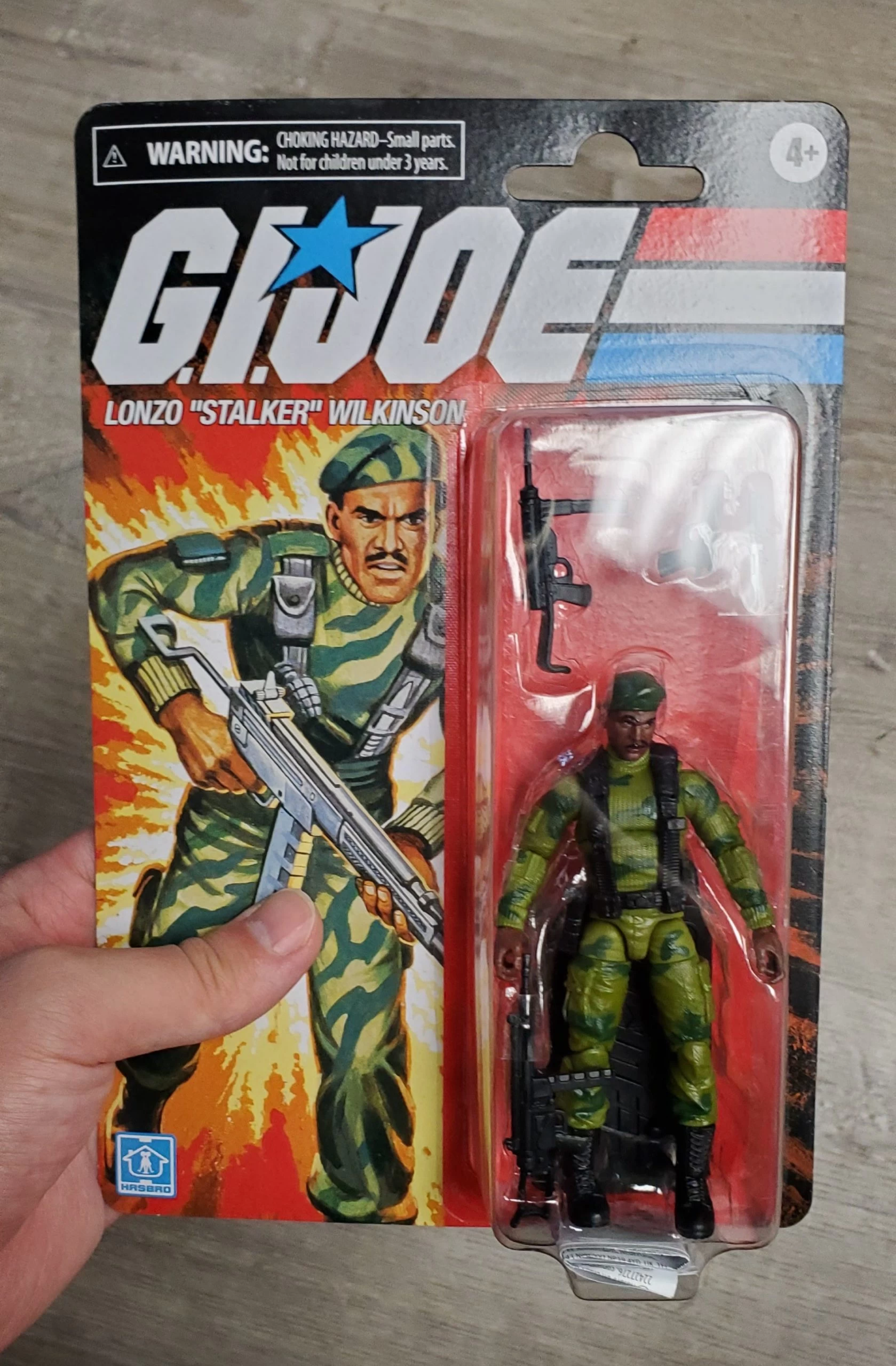 Hasbro Retro G.I. Joe Lonzo Stalker Wilkinson Walmart Exclusive Action Figure 3 Hasbro Retro G.I. Joe Lonzo Stalker Wilkinson Walmart Exclusive Action Figure