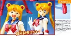 Bandai S.H. Figuarts Sailor Moon With Luna Action Figure 1st Edition W/ Bonus Face 14 Bandai S.H. Figuarts Sailor Moon With Luna Action Figure 1st Edition W/ Bonus Face -Toy Shop 4543112644909f