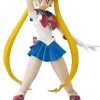 Bandai S.H. Figuarts Sailor Moon With Luna Action Figure 1st Edition W/ Bonus Face 2 Bandai S.H. Figuarts Sailor Moon With Luna Action Figure 1st Edition W/ Bonus Face -Toy Shop 4543112644909z
