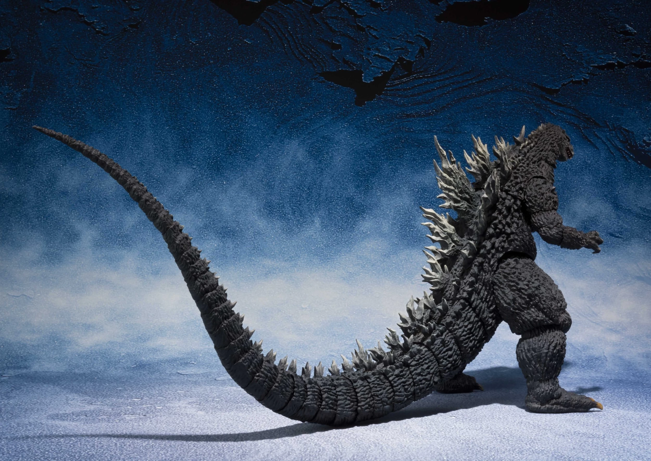 Bandai S.H. MonsterArts Godzilla 2002 Godzilla Against Mechagodzilla Godzilla Action Figure 9 Bandai S.H. MonsterArts Godzilla 2002 Godzilla Against Mechagodzilla Godzilla Action Figure - Image 7