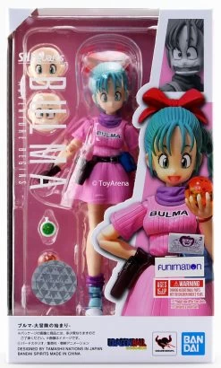 Bandai S.H. Figuarts Dragon Ball Bulma Adventure Begins Ver. Action Figure -Toy Shop 4573102576729