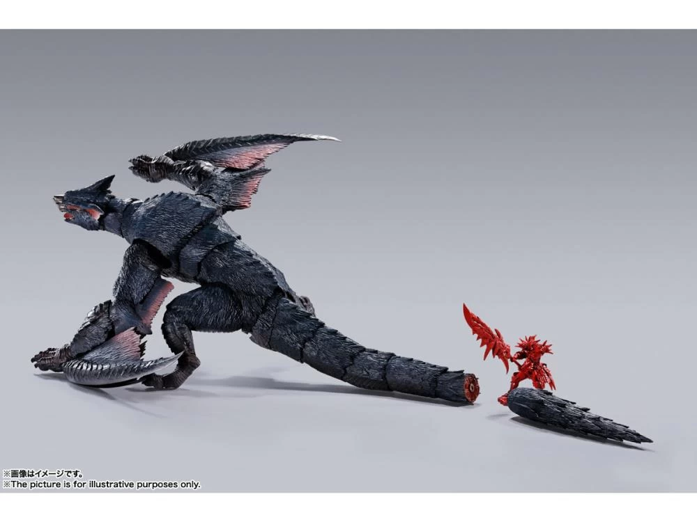 Bandai S.H. MonsterArts Monster Hunter Nargacuga Action Figure (With 1st Run Bonus) 11 Bandai S.H. MonsterArts Monster Hunter Nargacuga Action Figure (With 1st Run Bonus) - Image 9