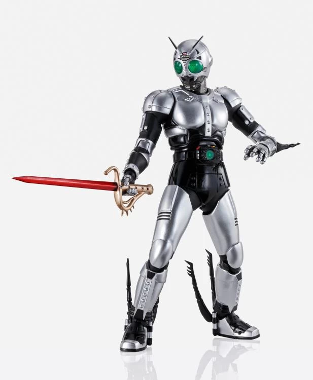 Bandai S.H. Figuarts Kamen Rider Shinkocchou Seihou Masked Rider Shadow Moon Action Figure 4 Bandai S.H. Figuarts Kamen Rider Shinkocchou Seihou Masked Rider Shadow Moon Action Figure - Image 2