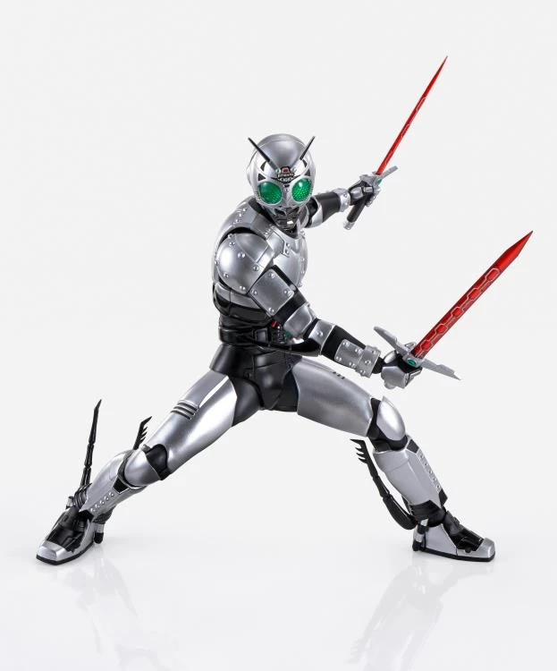 Bandai S.H. Figuarts Kamen Rider Shinkocchou Seihou Masked Rider Shadow Moon Action Figure 5 Bandai S.H. Figuarts Kamen Rider Shinkocchou Seihou Masked Rider Shadow Moon Action Figure - Image 3