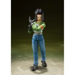 Bandai S.H. Figuarts Dragon Ball Super Android 17 (Universe Survival Saga) Exclusive Action Figure