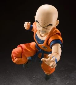 Bandai S.H. Figuarts Dragon Ball Z Krillin Earth's Strongest Man Action Figure 12 Bandai S.H. Figuarts Dragon Ball Z Krillin Earth's Strongest Man Action Figure -Toy Shop 4573102621009e 22405dd1 a373 4298 99ad 8af09a93f3a6