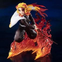 Bandai Figuarts Zero Demon Slayer: Kimetsu No Yaiba Kyojuro Rengoku (Flame Hashira) Statue -Toy Shop 4573102621054e
