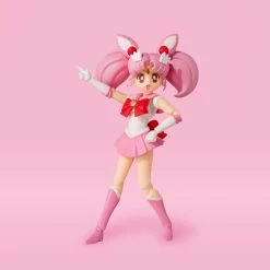 Bandai S.H. Figuarts Sailor Chibi Moon Animation Color Edition Sailor Moon Action Figure -Toy Shop 4573102629838c