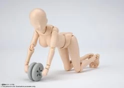 Bandai S.H. Figuarts Woman Female Body Chan DX (Yabuki Kentaro Ver.) Pale Orange Color Ver. Action Figure -Toy Shop 4573102632999e