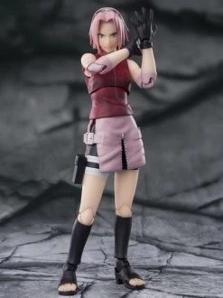 Bandai S.H. Figuarts Naruto: Shippuden Sakura Haruno -Inheritor Of Tsunade's Indominable Will- Action Figure -Toy Shop 4573102634481b