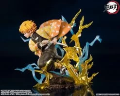 Bandai Figuarts Zero Demon Slayer: Kimetsu No Yaiba Zenitsu Agatsuma (Thunderclap And Flash Ver.) Statue -Toy Shop 4573102637345c