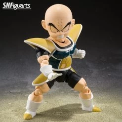 Bandai S.H. Figuarts Dragon Ball Z Krillin (Battle Clothes) Action Figure -Toy Shop 4573102639103a