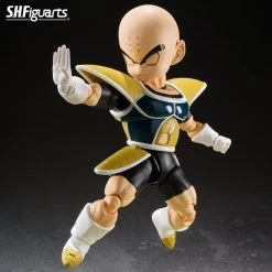 Bandai S.H. Figuarts Dragon Ball Z Krillin (Battle Clothes) Action Figure -Toy Shop 4573102639103c