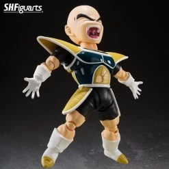 Bandai S.H. Figuarts Dragon Ball Z Krillin (Battle Clothes) Action Figure -Toy Shop 4573102639103d