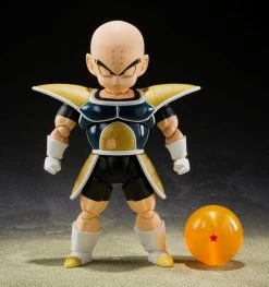 Bandai S.H. Figuarts Dragon Ball Z Krillin (Battle Clothes) Action Figure