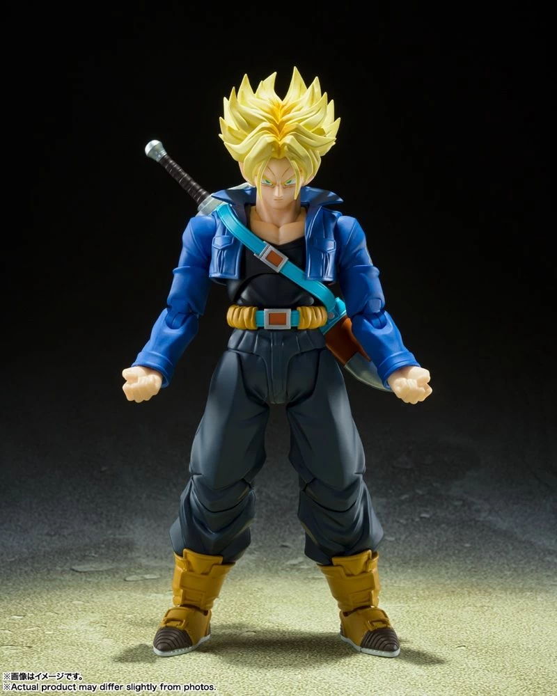 Bandai S.H. Figuarts Dragon Ball Z Super Saiyan Trunks -The Boy From The Future- Action Figure 5 Bandai S.H. Figuarts Dragon Ball Z Super Saiyan Trunks -The Boy From The Future- Action Figure - Image 3
