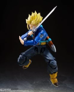 Bandai S.H. Figuarts Dragon Ball Z Super Saiyan Trunks -The Boy From The Future- Action Figure 13 Bandai S.H. Figuarts Dragon Ball Z Super Saiyan Trunks -The Boy From The Future- Action Figure -Toy Shop 4573102640321c
