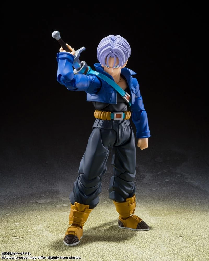 Bandai S.H. Figuarts Dragon Ball Z Super Saiyan Trunks -The Boy From The Future- Action Figure 6 Bandai S.H. Figuarts Dragon Ball Z Super Saiyan Trunks -The Boy From The Future- Action Figure - Image 4