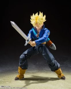 Bandai S.H. Figuarts Dragon Ball Z Super Saiyan Trunks -The Boy From The Future- Action Figure 15 Bandai S.H. Figuarts Dragon Ball Z Super Saiyan Trunks -The Boy From The Future- Action Figure -Toy Shop 4573102640321f