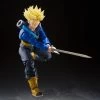 Bandai S.H. Figuarts Dragon Ball Z Super Saiyan Trunks -The Boy From The Future- Action Figure -Toy Shop 4573102640321g