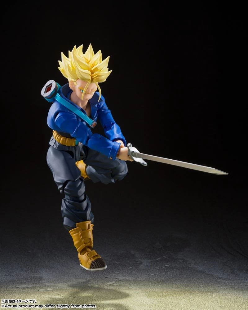 Bandai S.H. Figuarts Dragon Ball Z Super Saiyan Trunks -The Boy From The Future- Action Figure 3 Bandai S.H. Figuarts Dragon Ball Z Super Saiyan Trunks -The Boy From The Future- Action Figure