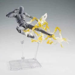 Bandai Tamashii Effect Thunder Yellow Version Stand Base Stage S.H Figuarts -Toy Shop 4573102641670e