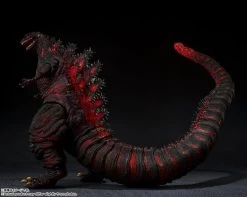 Bandai S.H. Monsterarts Shin Godzilla (2016) The Fourth Night Combat Ver. Action Figure -Toy Shop 4573102641755c