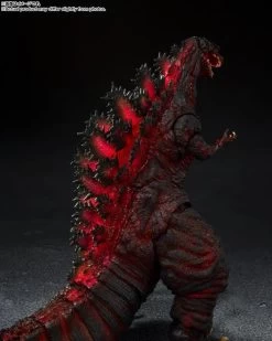 Bandai S.H. Monsterarts Shin Godzilla (2016) The Fourth Night Combat Ver. Action Figure -Toy Shop 4573102641755d