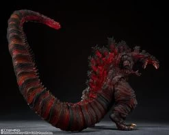 Bandai S.H. Monsterarts Shin Godzilla (2016) The Fourth Night Combat Ver. Action Figure -Toy Shop 4573102641755f
