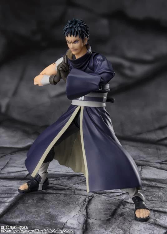 Bandai S.H. Figuarts Naruto: Shippuden Obito Uchiha (Hollow Dreams Of Despair) Action Figure 4 Bandai S.H. Figuarts Naruto: Shippuden Obito Uchiha (Hollow Dreams Of Despair) Action Figure - Image 2