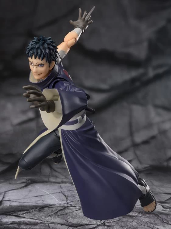 Bandai S.H. Figuarts Naruto: Shippuden Obito Uchiha (Hollow Dreams Of Despair) Action Figure 5 Bandai S.H. Figuarts Naruto: Shippuden Obito Uchiha (Hollow Dreams Of Despair) Action Figure - Image 3
