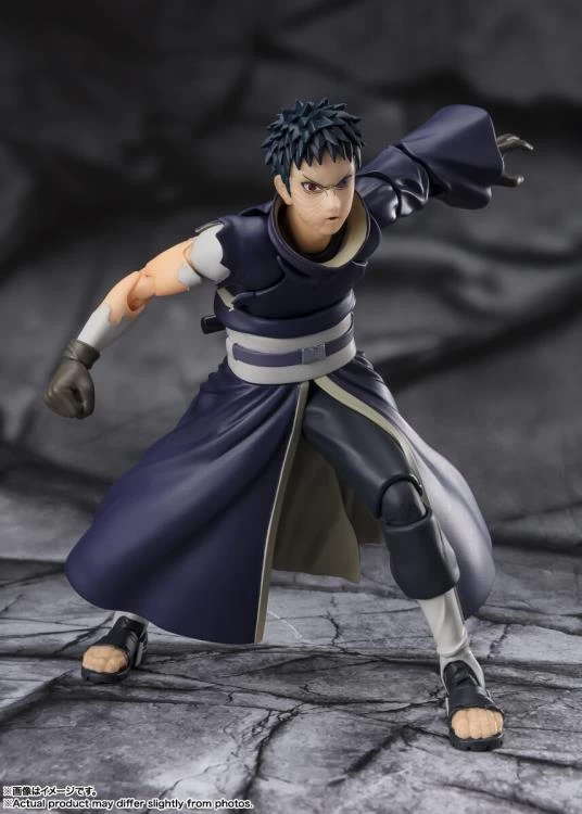Bandai S.H. Figuarts Naruto: Shippuden Obito Uchiha (Hollow Dreams Of Despair) Action Figure 6 Bandai S.H. Figuarts Naruto: Shippuden Obito Uchiha (Hollow Dreams Of Despair) Action Figure - Image 4