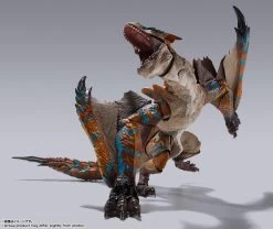 Bandai S.H. MonsterArts Monster Hunter Rise: Sunbreak Tigrex Action Figure -Toy Shop 4573102655110c
