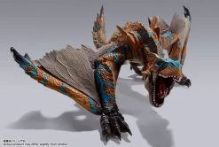 Bandai S.H. MonsterArts Monster Hunter Rise: Sunbreak Tigrex Action Figure -Toy Shop 4573102655110d