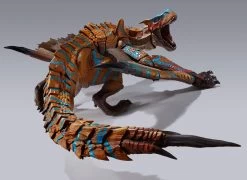 Bandai S.H. MonsterArts Monster Hunter Rise: Sunbreak Tigrex Action Figure -Toy Shop 4573102655110e