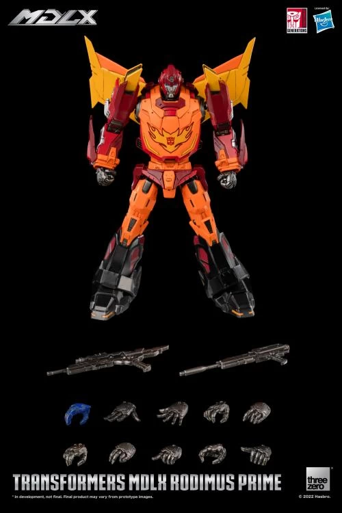 ThreeZero Transformers Rodimus Prime MDLX Scale Figure 3 ThreeZero Transformers Rodimus Prime MDLX Scale Figure