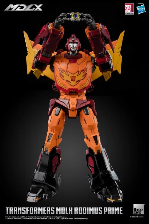 ThreeZero Transformers Rodimus Prime MDLX Scale Figure 4 ThreeZero Transformers Rodimus Prime MDLX Scale Figure - Image 2