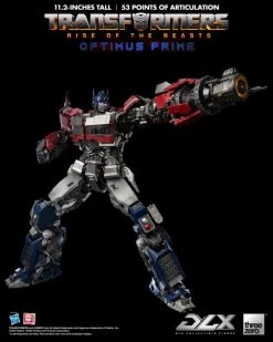 ThreeZero Transformers: Rise Of The Beasts Optimus Prime DLX Action Figure 20 ThreeZero Transformers: Rise Of The Beasts Optimus Prime DLX Action Figure -Toy Shop 4895250807334c