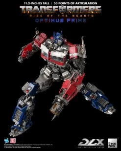 ThreeZero Transformers: Rise Of The Beasts Optimus Prime DLX Action Figure 24 ThreeZero Transformers: Rise Of The Beasts Optimus Prime DLX Action Figure -Toy Shop 4895250807334g