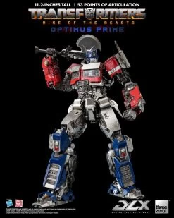 ThreeZero Transformers: Rise Of The Beasts Optimus Prime DLX Action Figure 28 ThreeZero Transformers: Rise Of The Beasts Optimus Prime DLX Action Figure -Toy Shop 4895250807334k