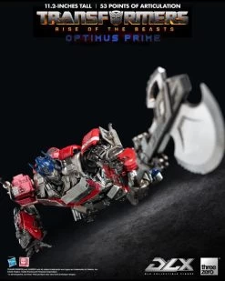 ThreeZero Transformers: Rise Of The Beasts Optimus Prime DLX Action Figure 29 ThreeZero Transformers: Rise Of The Beasts Optimus Prime DLX Action Figure -Toy Shop 4895250807334l
