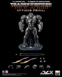 ThreeZero Transformers: Rise Of The Beasts Optimus Primal DLX Action Figure