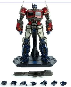 ThreeZero Transformers Bumblebee Movie Optimus Prime DLX Scale Figure -Toy Shop 4897056202825f