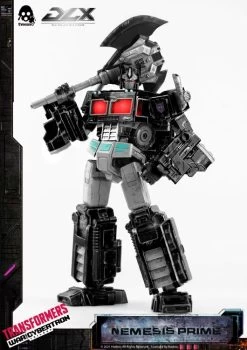 ThreeZero Transformers War For Cybertron Trilogy Nemesis Prime DLX Scale Figure -Toy Shop 4897056204416a