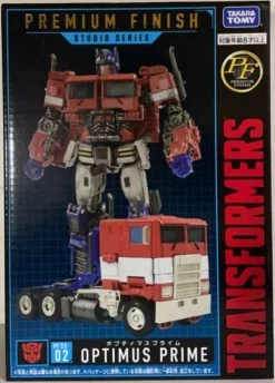 Hasbro Transformers Studio Series Voyager Optimus Prime (Premium Finish) Action Figure PF SS-02 -Toy Shop 4904810180937