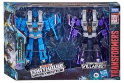 Hasbro Transformers War For Cybertron Earthrise Voyager Thundercracker & Skywarp Seeker 2-Pack Action Figures WFC-E29 -Toy Shop 5010993697762c