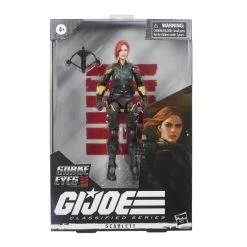 Hasbro G.I. Joe Classified Series Snake Eyes: GI Joe Origins Movie Scarlett Action Figure 7 Hasbro G.I. Joe Classified Series Snake Eyes: GI Joe Origins Movie Scarlett Action Figure -Toy Shop 5010993738311