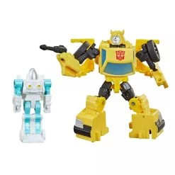 Hasbro Transformers War For Cybertron Trilogy Core Buzzworthy Bumblebee And Spike Witwicky 2 Pack Action Figure -Toy Shop 5010993777723a