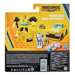 Hasbro Transformers War For Cybertron Trilogy Core Buzzworthy Bumblebee And Spike Witwicky 2 Pack Action Figure -Toy Shop 5010993777723b